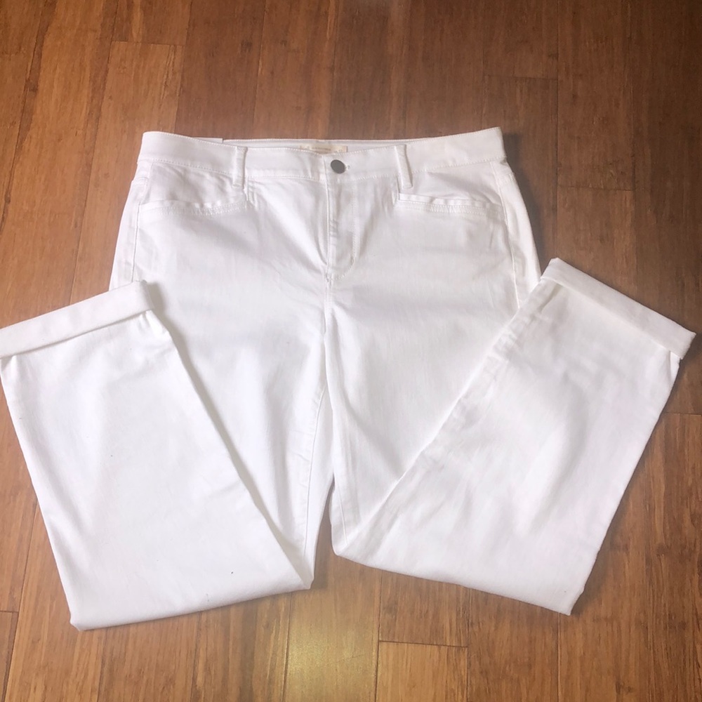 J. Jill Slim BF Straight Leg Jean Sz 12, tags off to wash, never worn.